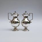 Ampullenset (2) - Antiek - .835 zilver - 1800-1850 -