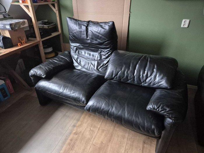 Cassina - Vico Magistretti - Sofa - Maralunga - Leder, Antiek en Kunst, Kunst | Designobjecten