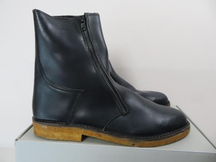 EchtLeer zwarte laarzen maat 45 — nieuw tijdloos comfort, Kleding | Dames, Schoenen, Lage of Enkellaarzen, Zwart, Nieuw, Verzenden