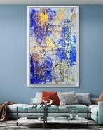 Irena Lenartowicz - Blue&Gold Composition - XXL