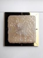 Plafondlamp - Messing, Kristal, Antiek en Kunst