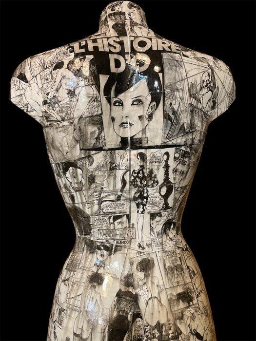 Guido Crepax - Mr vintage SB - Lamp - Crepac - Hars, Papier,, Antiek en Kunst, Curiosa en Brocante