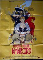 Giuliano Geleng - AMARCORD - Amarcord French grande poster, Verzamelen, Film en Tv, Nieuw