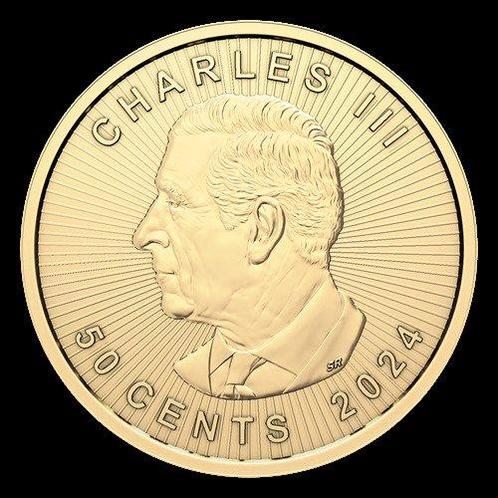 1 gram - Goud .999 - Mapple Leaf fine gold (Zonder, Postzegels en Munten, Edelmetalen en Baren