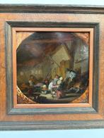 Hollandse School (XVII-XVIII) - Tavern scene, Antiek en Kunst