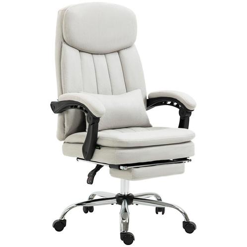 Massagefunctie - Ergonomix - Hoogteverstelbaar - Crèmekleur, Huis en Inrichting, Bureaus, Nieuw, Ophalen of Verzenden