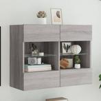 vidaXL Tv-wandmeubel met LED-verlichting 78,5x30x60,5 cm, Huis en Inrichting, Kasten |Televisiemeubels, Verzenden, Nieuw