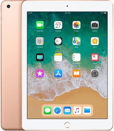 Apple iPad 6 128GB (model 2018) goud 9.7 WiFi (4G) +, Computers en Software, Apple iPads, Nieuw, Ophalen of Verzenden