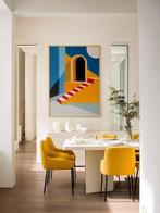 Nelson F. León - Portal bajo la Luna XL- (NO Reserve), Antiek en Kunst