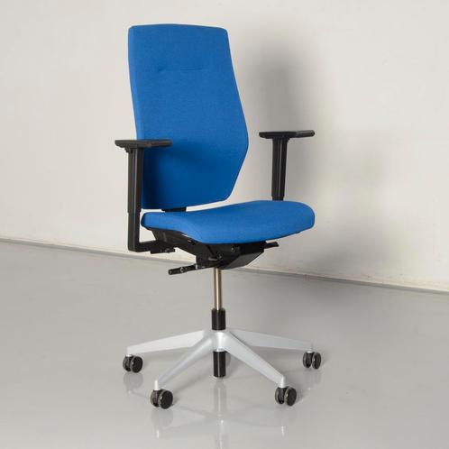 König + Neurath bureaustoel, blauw,  3D armleggers, Maison & Meubles, Chaises de bureau, Enlèvement ou Envoi