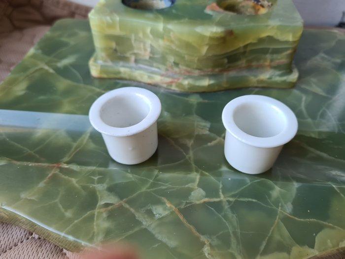 Inktpot - Onyx, Antiek en Kunst, Curiosa en Brocante