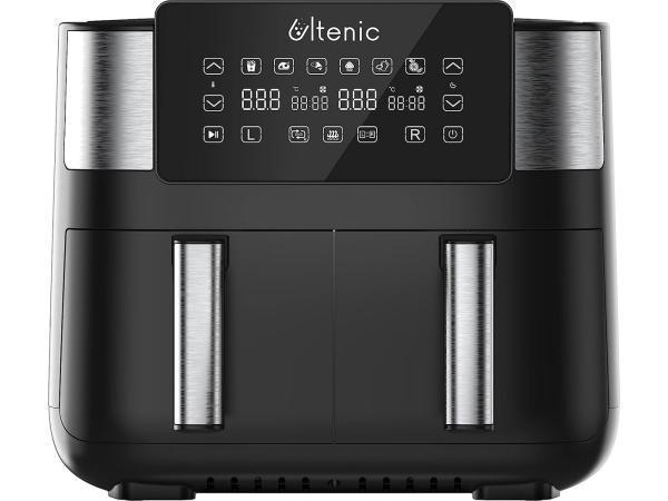 Veiling - Ultenic K20 Airfryer  Dubbele laden - 7.6 L, Elektronische apparatuur, Airfryers