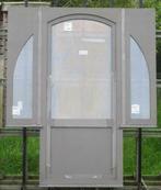 pvc terrasraam , raam  169 x 201 creme / kwartsgrijs, Doe-het-zelf en Bouw, 150 tot 225 cm, Nieuw, Deurkozijn, Kunststof