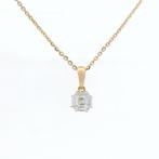 Collier avec pendentif - 18 carats Or rose - 0.27ct. tw.