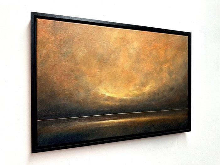 Joost Verhagen - Knokke Storm, Antiek en Kunst, Kunst | Schilderijen | Modern