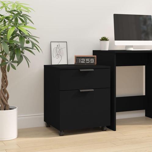 vidaXL Dossierkast verrijdbaar 45x38x54 cm bewerkt hout, Huis en Inrichting, Kasten | Overige, Nieuw, Verzenden