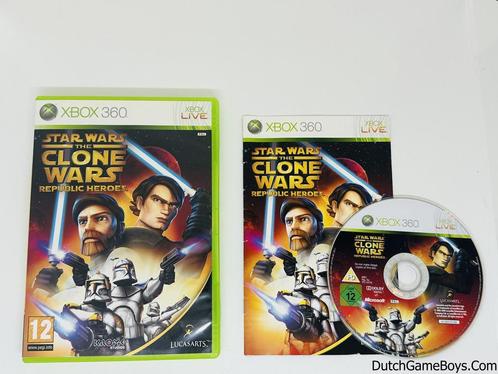 Xbox 360 - Star Wars - The Clone Wars - Republic Heroes, Games en Spelcomputers, Games | Xbox 360, Gebruikt, Verzenden