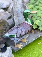 Sculpture, Decoratieve eend - 31.5 cm - Fer