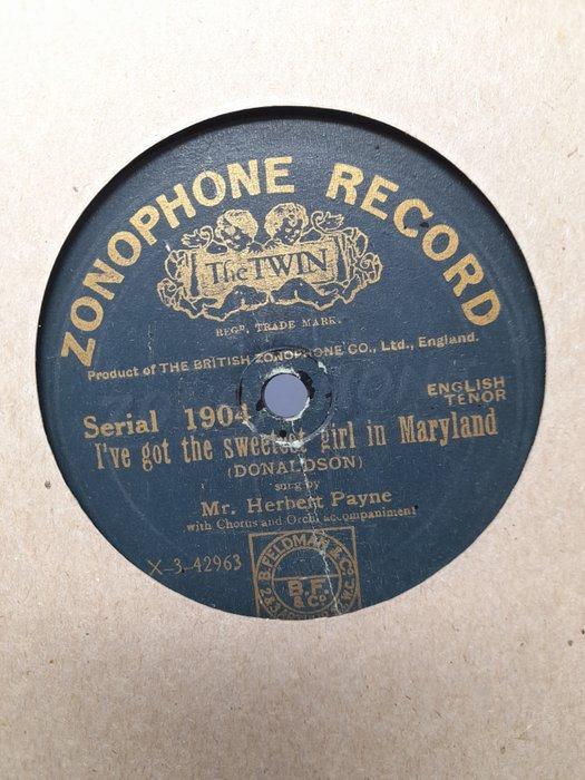 Early British Records - 19 x Shellac records - Edwardian Era, CD & DVD, Vinyles Singles