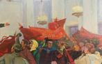 Malishevski Yuri Ivanovich (1933 - 1993) - Comizio con Lenin