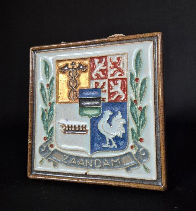 Tegel - De Porceleyne Fles, Delft - 1940-1950 - Cloisonné, Antiek en Kunst, Antiek | Glaswerk en Kristal