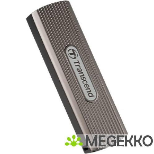 Transcend ESD330C 512 GB Bruin, Grijs, Computers en Software, Harde schijven, Nieuw, Verzenden
