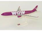 Schaal 1:200 PPC Holland 220020 Aribus A330-300 WOW Air R..., Hobby en Vrije tijd, Modelbouw | Vliegtuigen en Helikopters, Ophalen of Verzenden