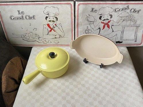 Le Creuset - Ovenschaal (2) - Geëmailleerd gietijzer, Antiek en Kunst, Antiek | Keukengerei