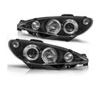 Angel Eyes koplamp units Black geschikt voor Peugeot 206, Auto-onderdelen, Nieuw, Peugeot, Verzenden