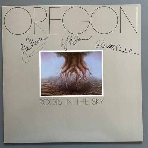 Oregon - Roots In The Sky (Signed!!) - LP album - 1979/1979, Cd's en Dvd's, Vinyl Singles