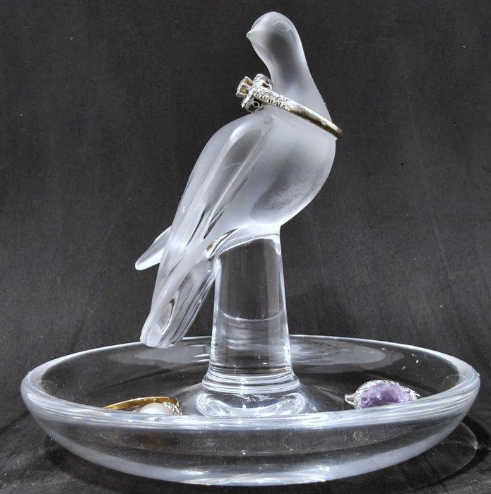 Lalique - Sieradendoos - Colombe - Kristal - Baguier, Antiek en Kunst, Curiosa en Brocante