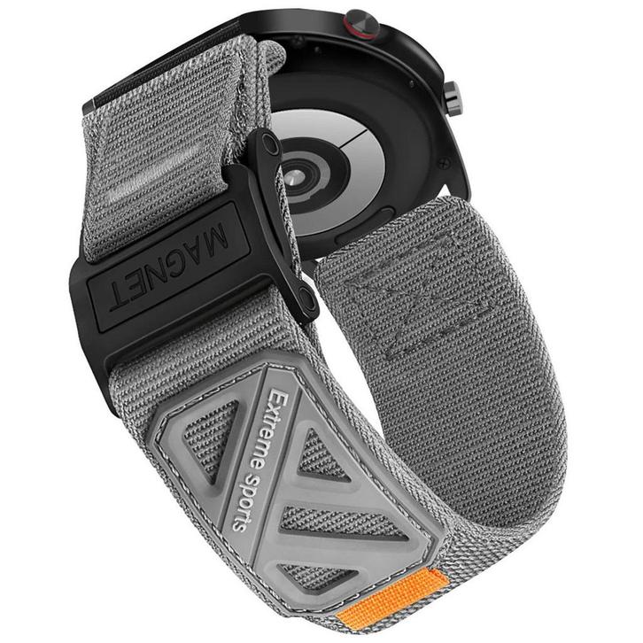 DrPhone HybridStrap – Nylon Stretch Smartwatch Band 22mm -, Handtassen en Accessoires, Smartwatches, Nieuw, Verzenden