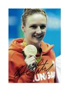 Katinka Hosszú - 3 x Olympic Gold Medalist - Signed Photo, Nieuw