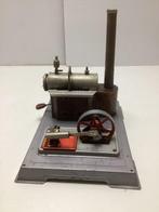 Stoommachine - Metaal, Messing - 1970-1980 - Stoommachine, Antiek en Kunst, Antiek | Wandborden en Tegels