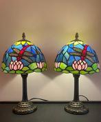 Tafellamp (2) - Glas-in-lood, Antiek en Kunst