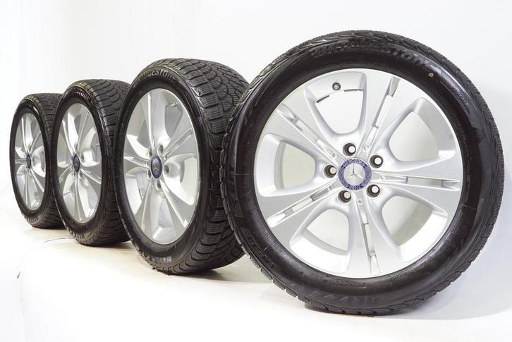 Mercedes C Klasse W205 17 inch velgen + Winterbanden Bridges, Auto-onderdelen, Banden en Velgen, Ophalen of Verzenden