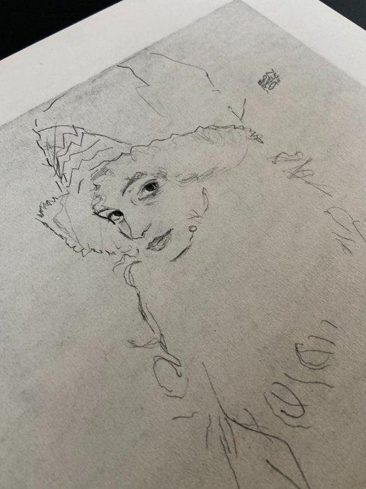 Egon Schiele (1890-1918), after - Des Künstlers Schwester, Antiek en Kunst, Antiek | Overige Antiek