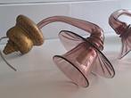 Wandlamp - Glas - Set wandlampen van ametisteglas met