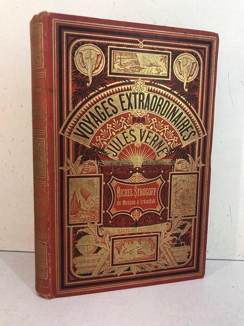 Jules Verne / J. Férat - Michel Strogoff de Moscou à, Antiek en Kunst, Antiek | Boeken en Manuscripten