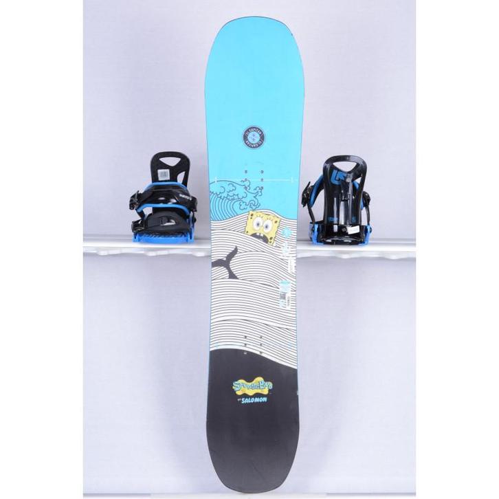 120 kinder snowboard SALOMON EL CAPITAN, SPONGE BOB, Light b, Sport en Fitness, Snowboarden, Board, Gebruikt, Verzenden