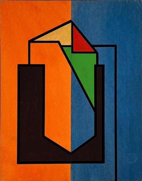 Guy Vandenbranden (1926-2014) - Compositie, Antiek en Kunst, Kunst | Schilderijen | Modern