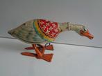 Unique Art - Pecking Goose Mechanisch Tinplate Speelgoed,, Antiek en Kunst