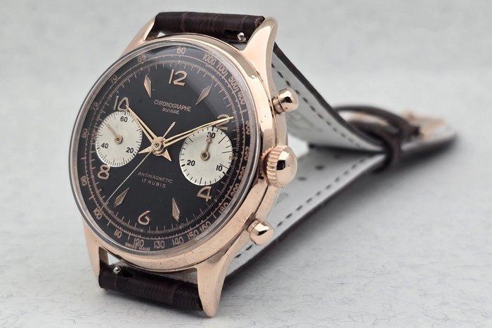 Chronographe Suisse - Cal. Landeron 248 - PANDA DIAL - Sans, Bijoux, Sacs & Beauté, Montres | Hommes