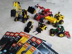Lego - Technic - SET van 6 BOUW en LANDBOUW voertuigen 8281