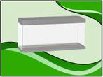 Aquael OptiSet 240 Aquarium Grijs - 120cm (Aquarium sets), Dieren en Toebehoren, Verzenden, Nieuw, Verlichting of Verwarming