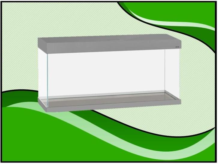 Aquael OptiSet 240 Aquarium Grijs - 120cm (Aquarium sets), Dieren en Toebehoren, Vissen | Aquaria en Toebehoren, Verlichting of Verwarming