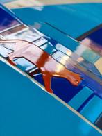 Bauhaus - enamel sign BAUHAUS Katze Emailschild Emaille