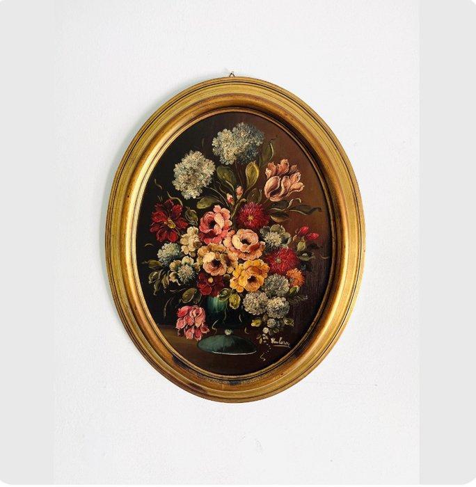 Europese school (XX) - A floral still life, Antiek en Kunst, Kunst | Schilderijen | Klassiek