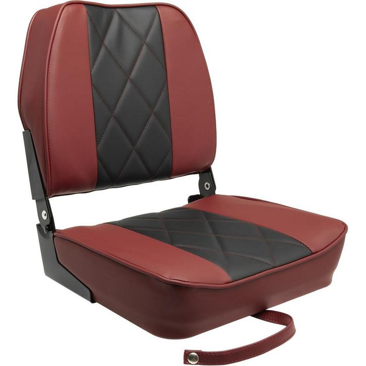 Bootstoel Inklapbaar 48x41x49cm Bordeauxrood-Zwart, Watersport en Boten, Accessoires en Onderhoud, Nieuw, Ophalen of Verzenden