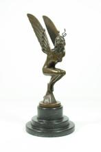 M. Bonnot - ART DECO WINGED WOMAN CAR MASCOT - Mascotte -